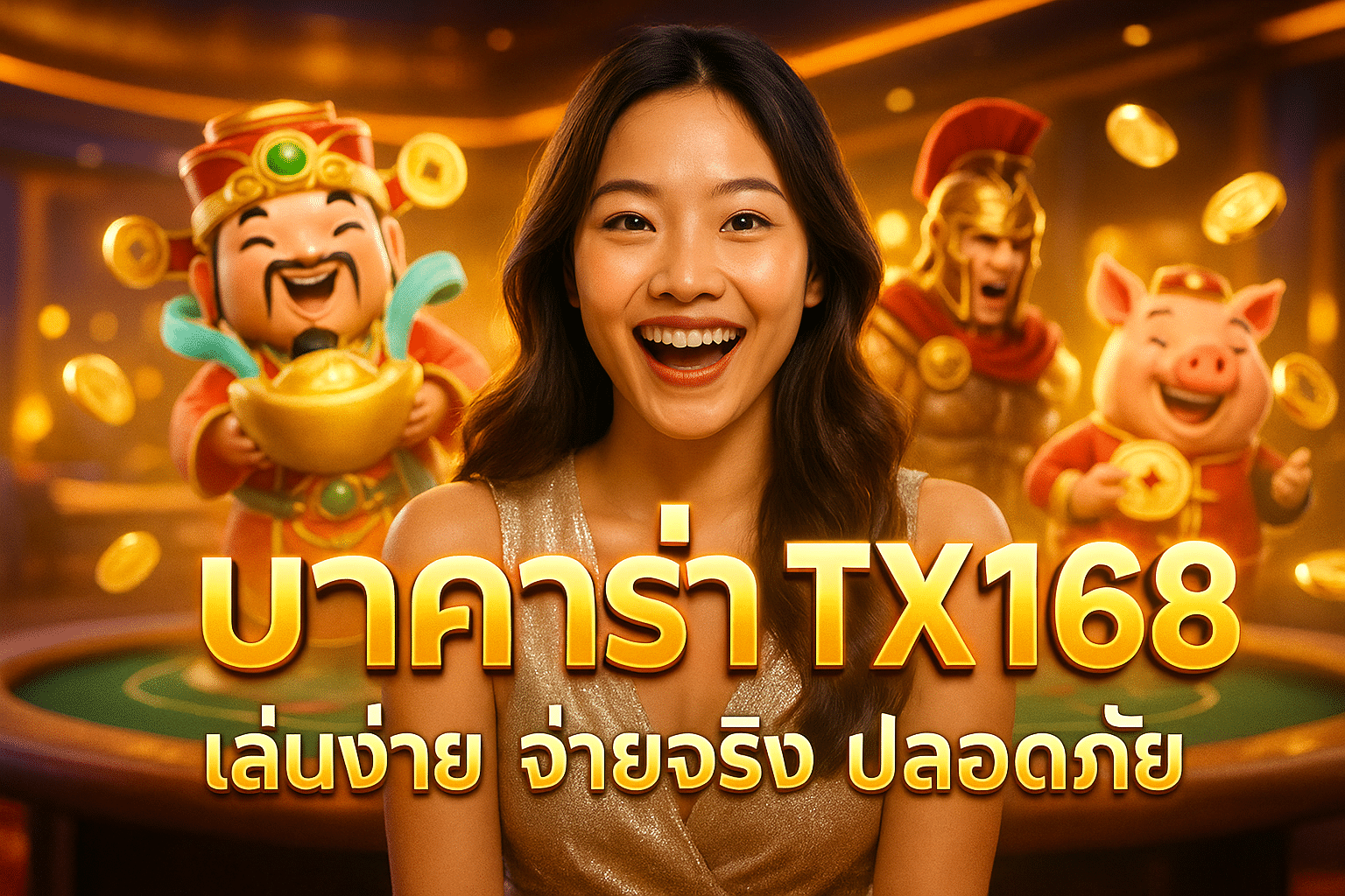 บาคาร่า TX168 เล่นง่าย จ่ายจริง ปลอดภัย