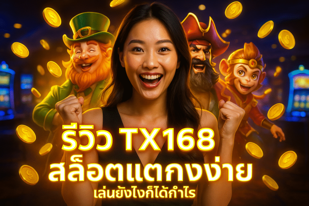 รีวิว TX168 สล็อตแตกง่าย เล่นยังไงก็ได้กำไร