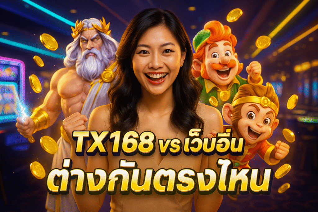 TX168 vs เว็บอื่น ต่างกันตรงไหน